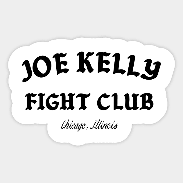 Joe Kelly Fight Club Sticker by semisolidsnake